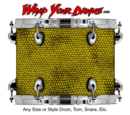 Buy Drum Wrap Skinshop Reptile Splotch Drum Wrap