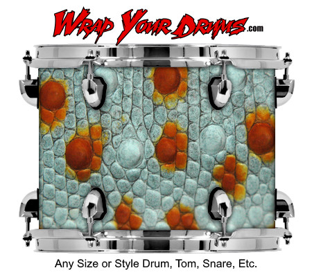 Buy Drum Wrap Skinshop Reptile Spots Drum Wrap