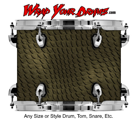 Buy Drum Wrap Skinshop Reptile Texture Drum Wrap
