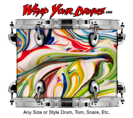 Buy Drum Wrap Swirl Candy Drum Wrap