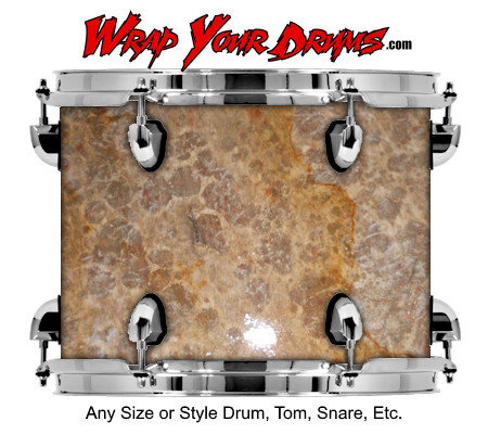 Buy Drum Wrap Texture Beige Drum Wrap