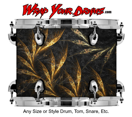 Buy Drum Wrap Texture Fern Drum Wrap