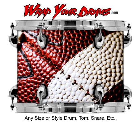 Buy Drum Wrap Texture Football Drum Wrap