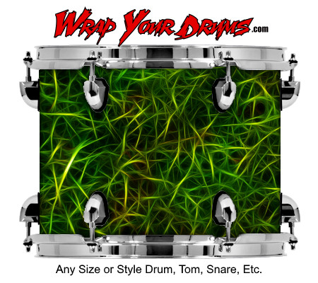 Buy Drum Wrap Texture Grass Drum Wrap