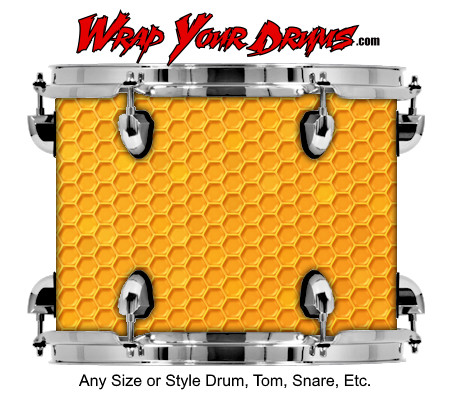 Buy Drum Wrap Texture Honey Drum Wrap