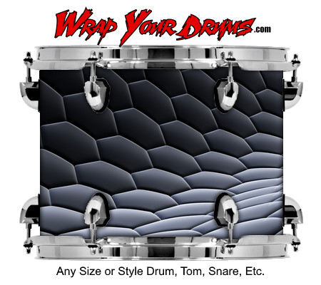Buy Drum Wrap Texture Scale Wave Drum Wrap