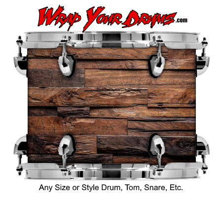 Buy Drum Wrap Woodshop Character Depth Drum Wrap