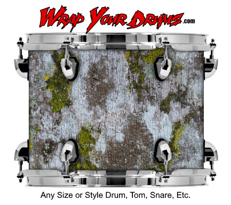 Buy Drum Wrap Woodshop Character Mossy Drum Wrap