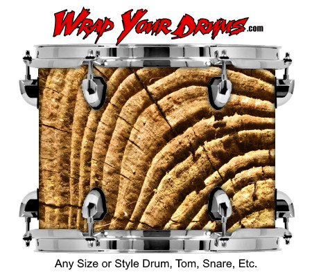 Buy Drum Wrap Woodshop Character Mushroom Drum Wrap