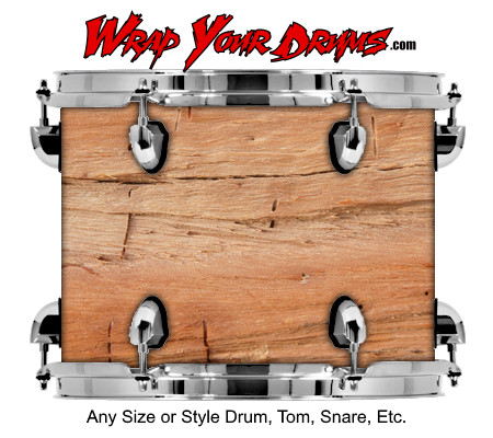 Buy Drum Wrap Woodshop Character Plank Drum Wrap