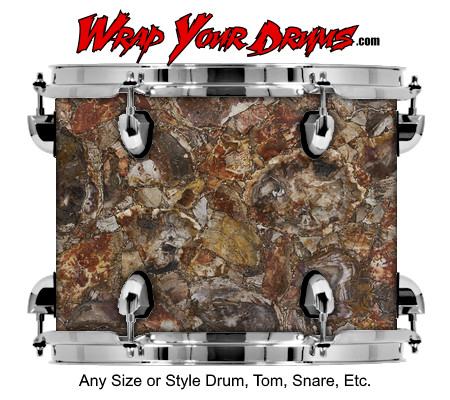 Buy Drum Wrap Woodshop Character Rock Drum Wrap