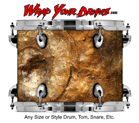 Buy Drum Wrap Woodshop Character Swirl Drum Wrap