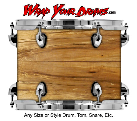 Buy Drum Wrap Woodshop Classic Spalted Drum Wrap