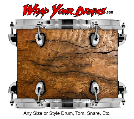 Buy Drum Wrap Woodshop Exotic Beautiful Drum Wrap