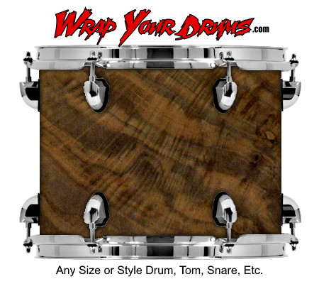 Buy Drum Wrap Woodshop Exotic Fiddle Drum Wrap