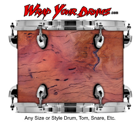 Buy Drum Wrap Woodshop Exotic Holes Drum Wrap