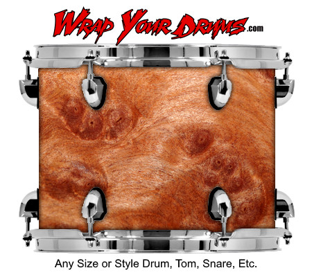 Buy Drum Wrap Woodshop Exotic Lump Drum Wrap