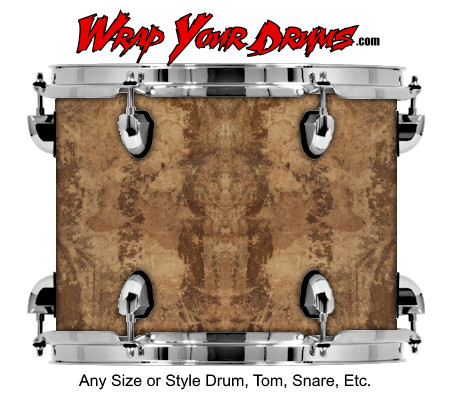 Buy Drum Wrap Woodshop Exotic Rock Drum Wrap