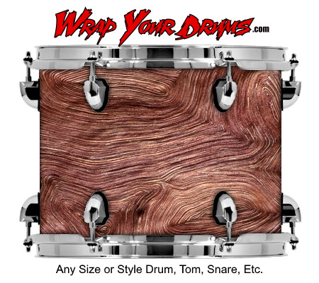 Buy Drum Wrap Woodshop Exotic Texture Drum Wrap
